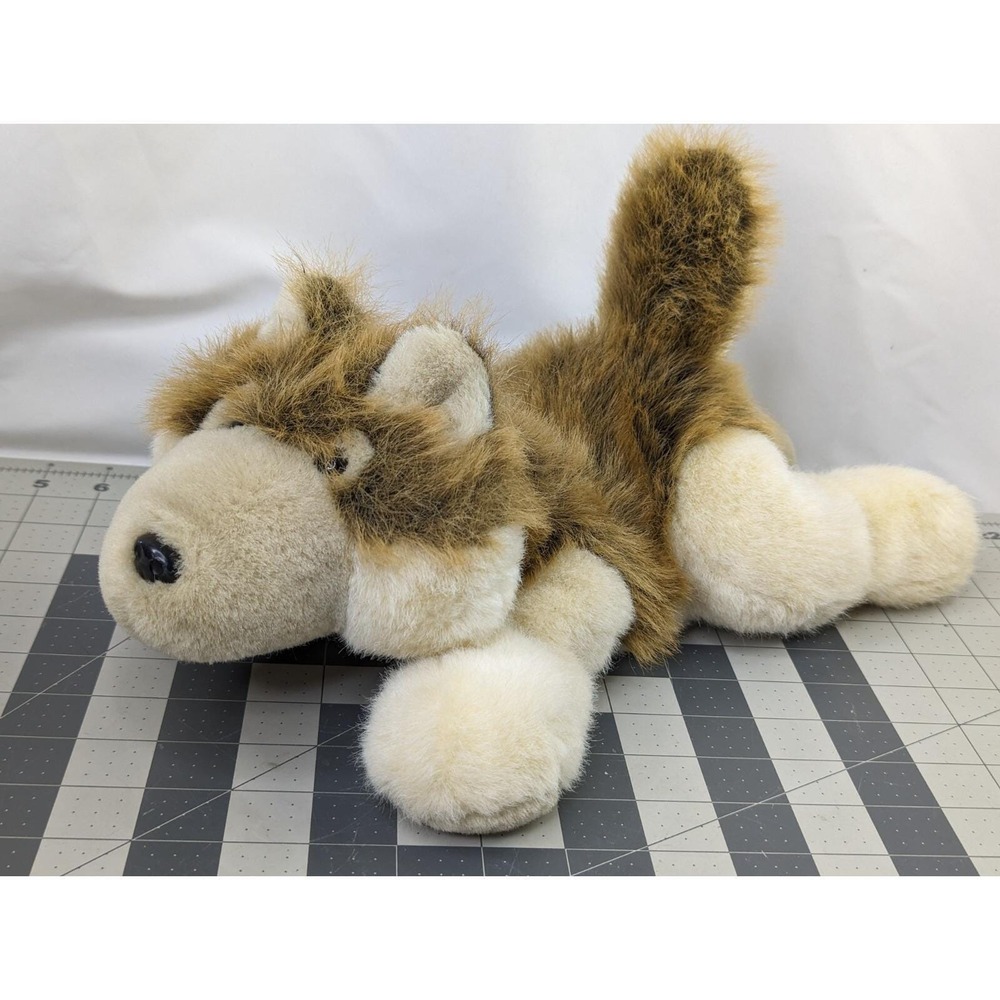 BJ Toys Timber‎ Wolf Plush 15 Inch Long Stuffed Animal Toy